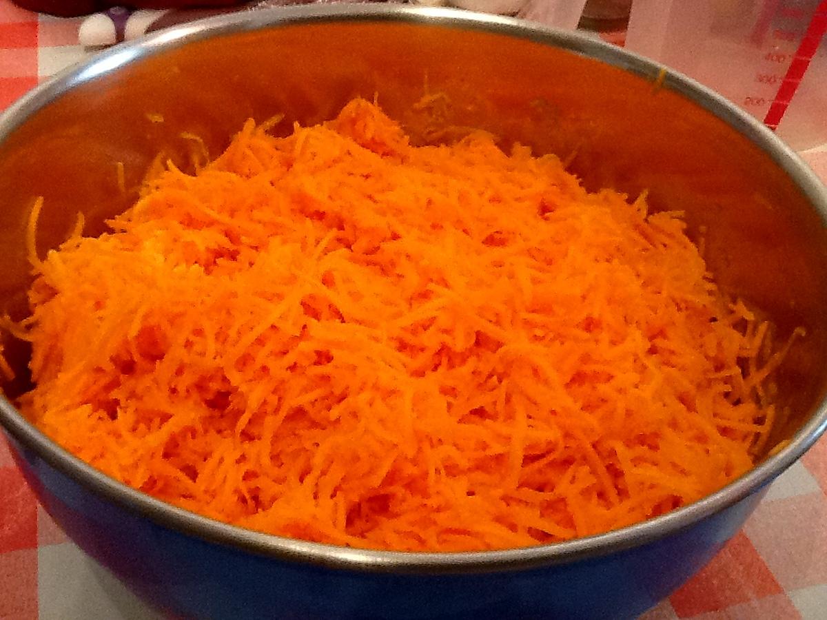 recette Carottes râpées