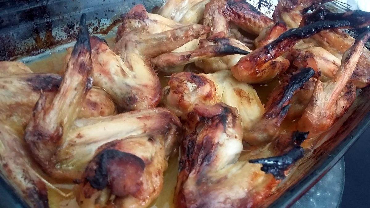 recette Ailes de poulet rôtis au citron