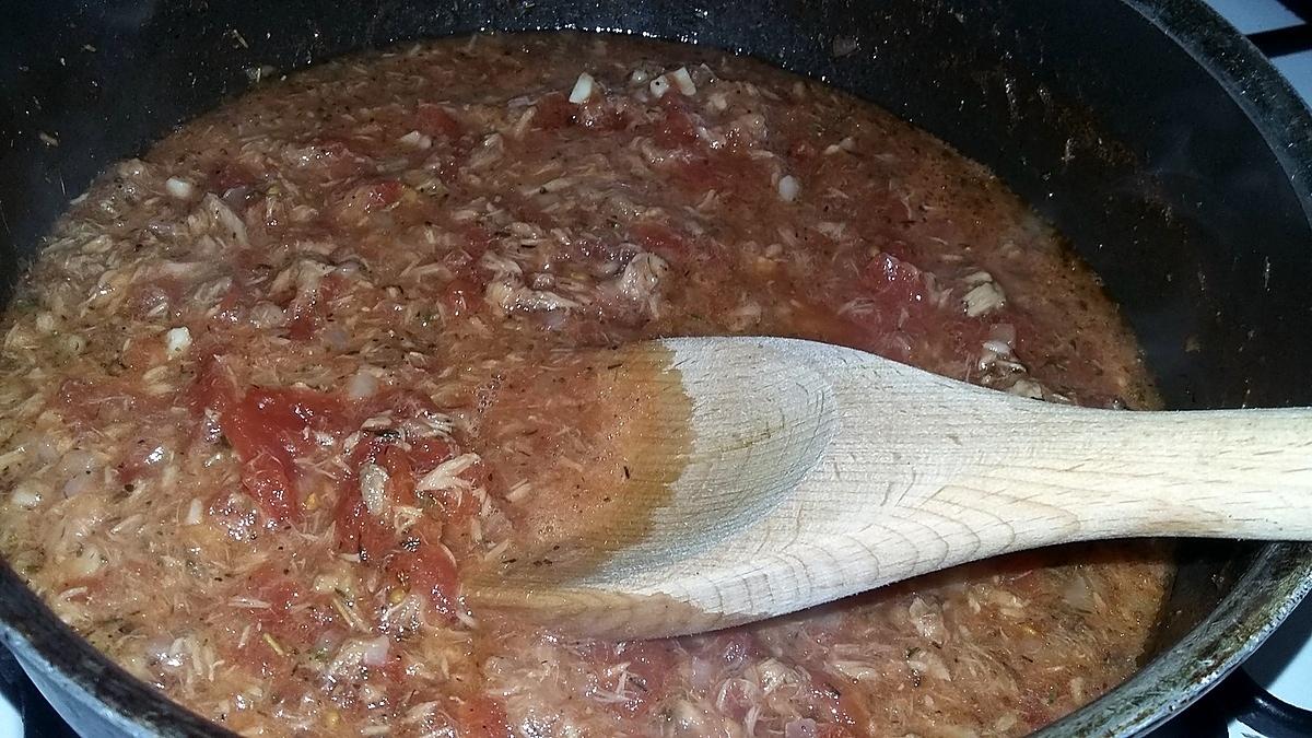 recette Sauce bolognaise de thon