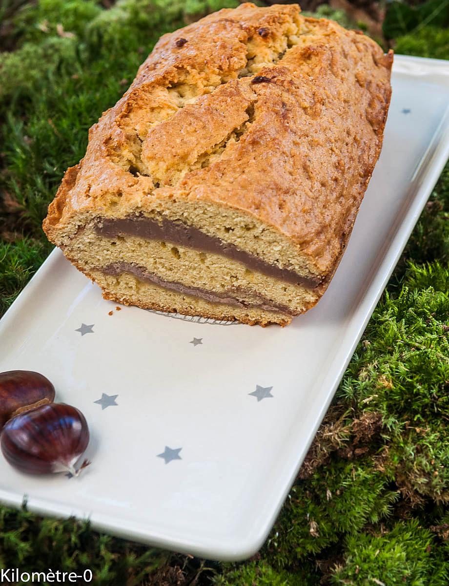 recette Cake à la crème de châtaignes