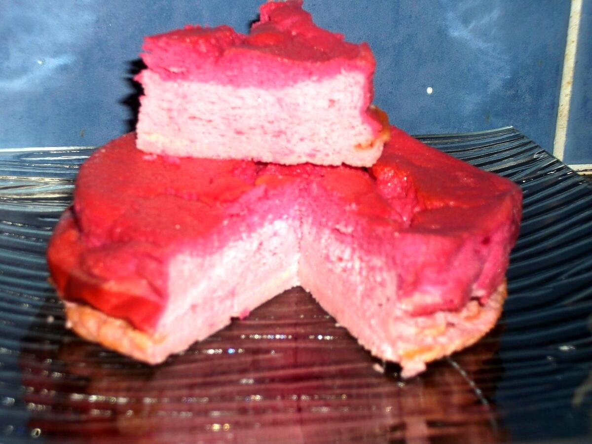 recette Cheesecake petits suisses /framboise (régime dukan)