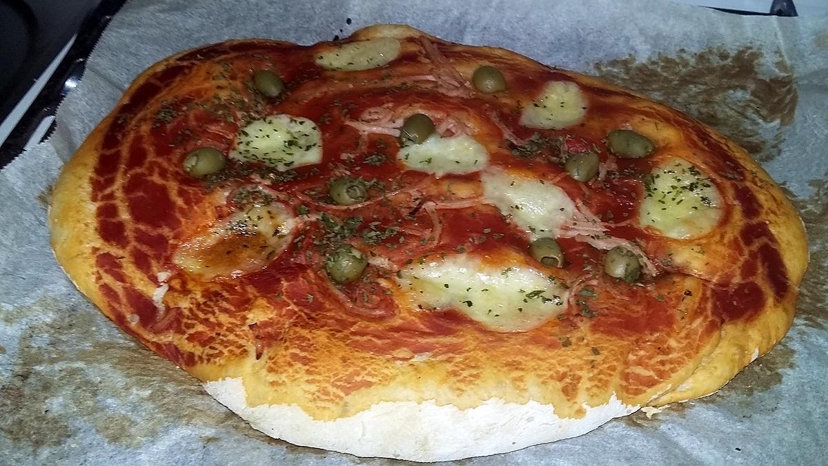 recette Fougasse pizza
