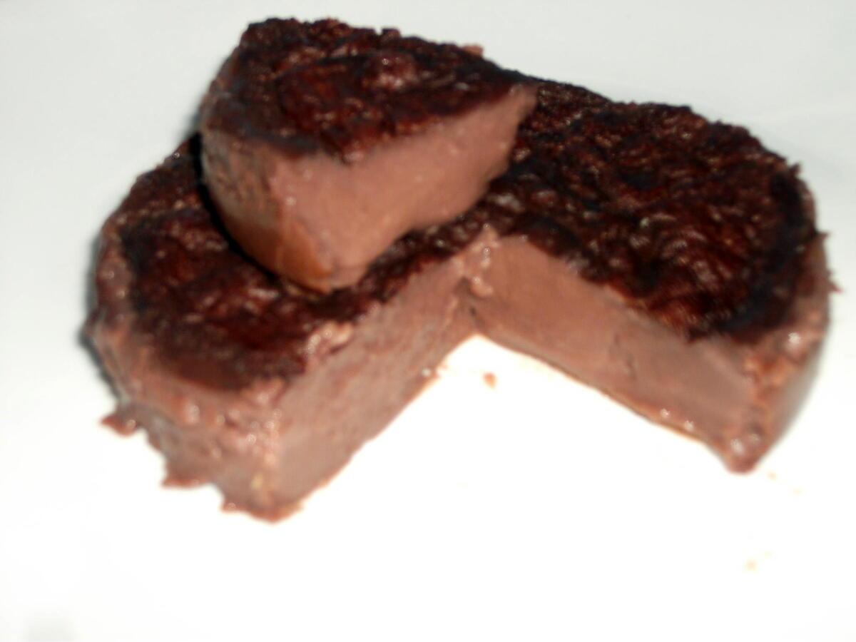 recette Flan patissier au chocolat (régime dukan)