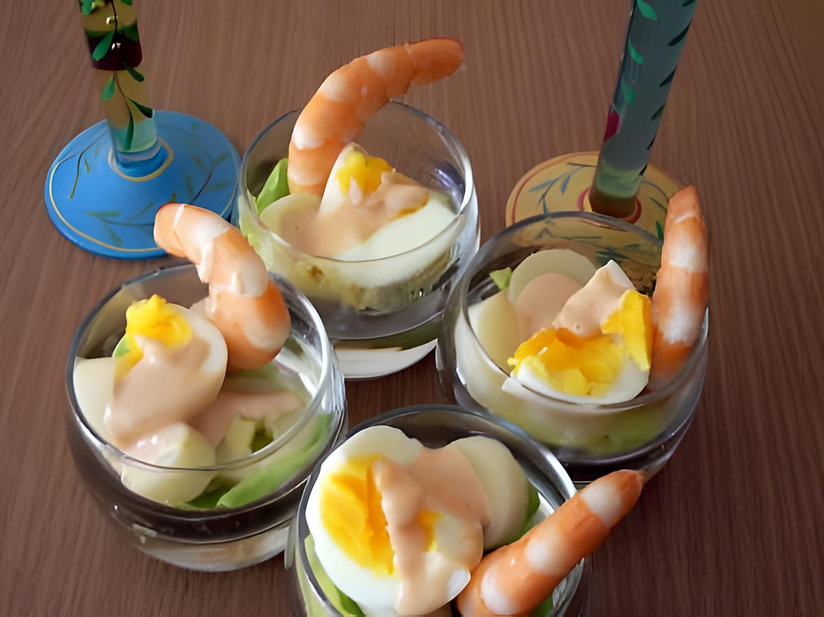 recette Cocktail de crevettes