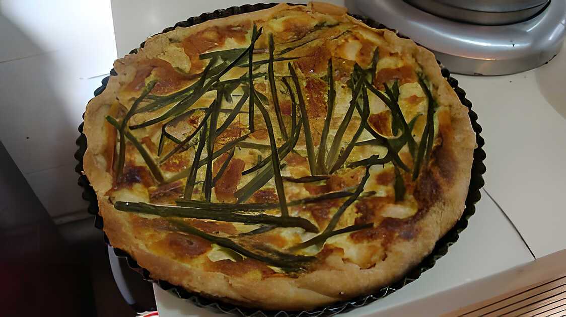 Quiche aux asperges