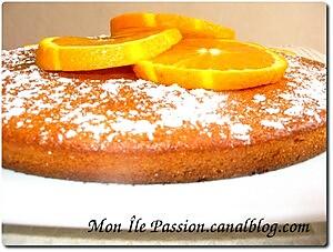 recette Gâteau à l'orange