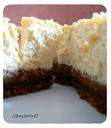 recette CHEESECAKE AUX SPECULOOS ET AU CITRON