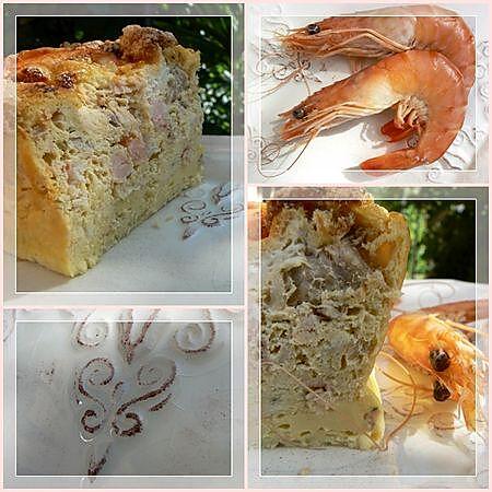 recette TERRINE DE SAUMON ET DE CREVETTES