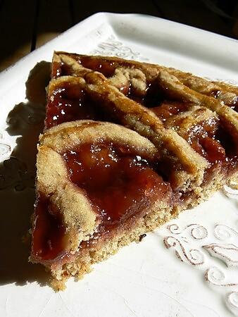 recette LINZERTORTE ou TARTE DE LINZ