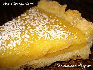recette La Tarte au citron: DELICIEUSE