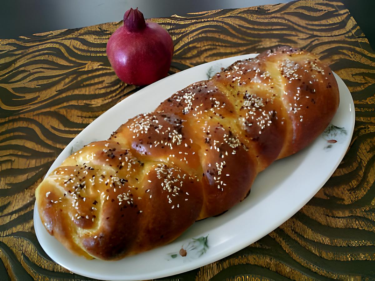 recette Brioche tressee legere (sans beurre)