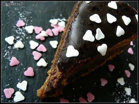 recette Cheesecake aux 2 chocolats et Miroir de Caramel au Beurre & Fleur de Sel Vanillée