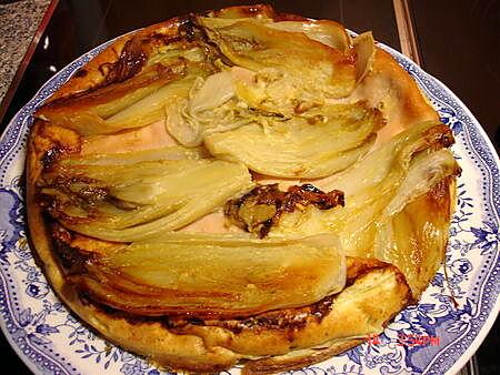 recette Tatin d'endive au miel de fleurs