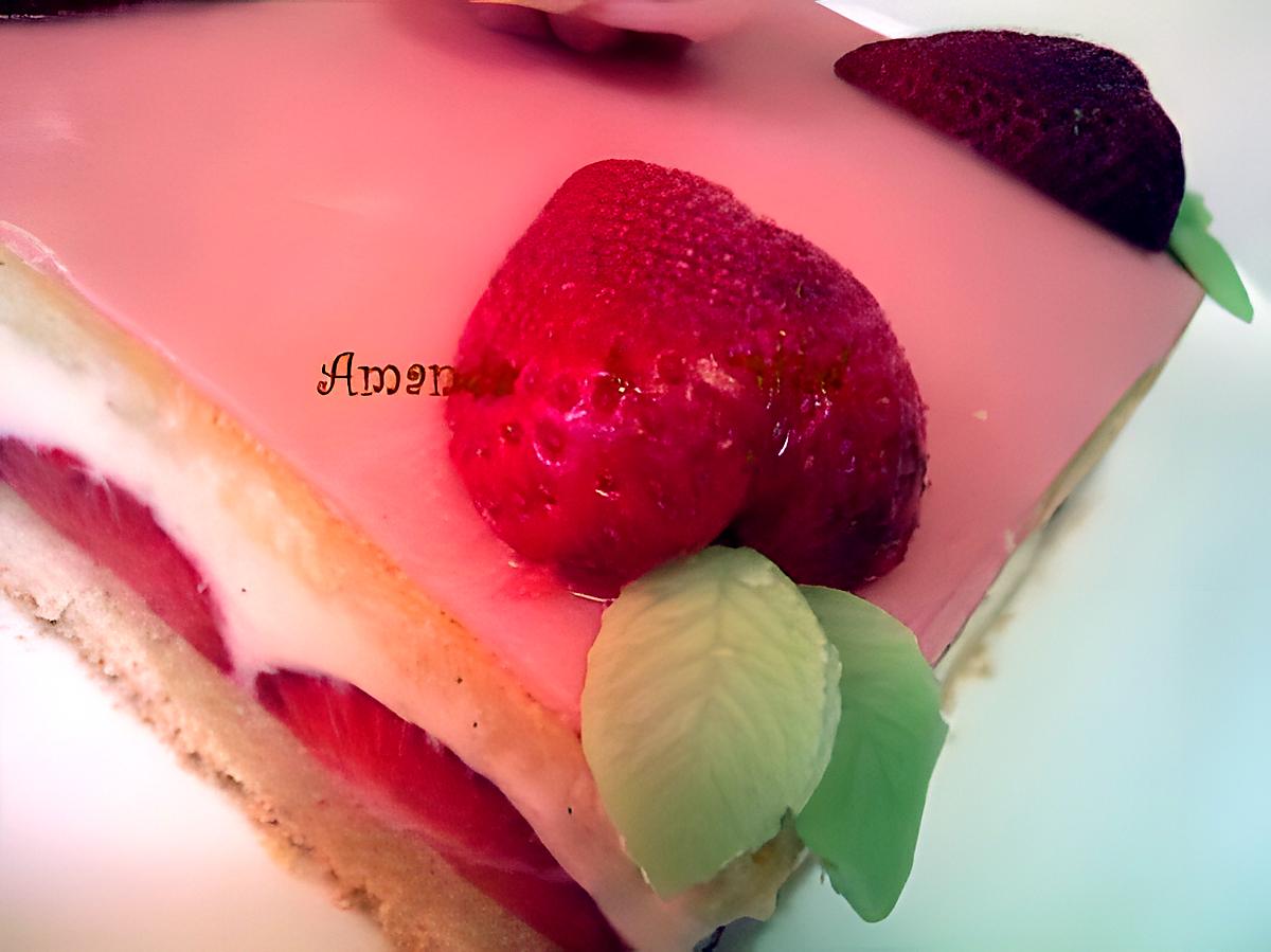 recette MON PREMIER FRAISIER