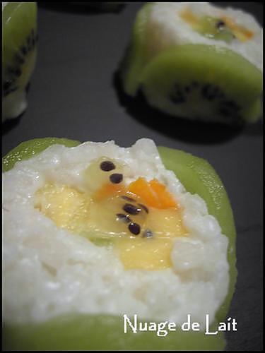 recette Makis aux Fruits Exotiques