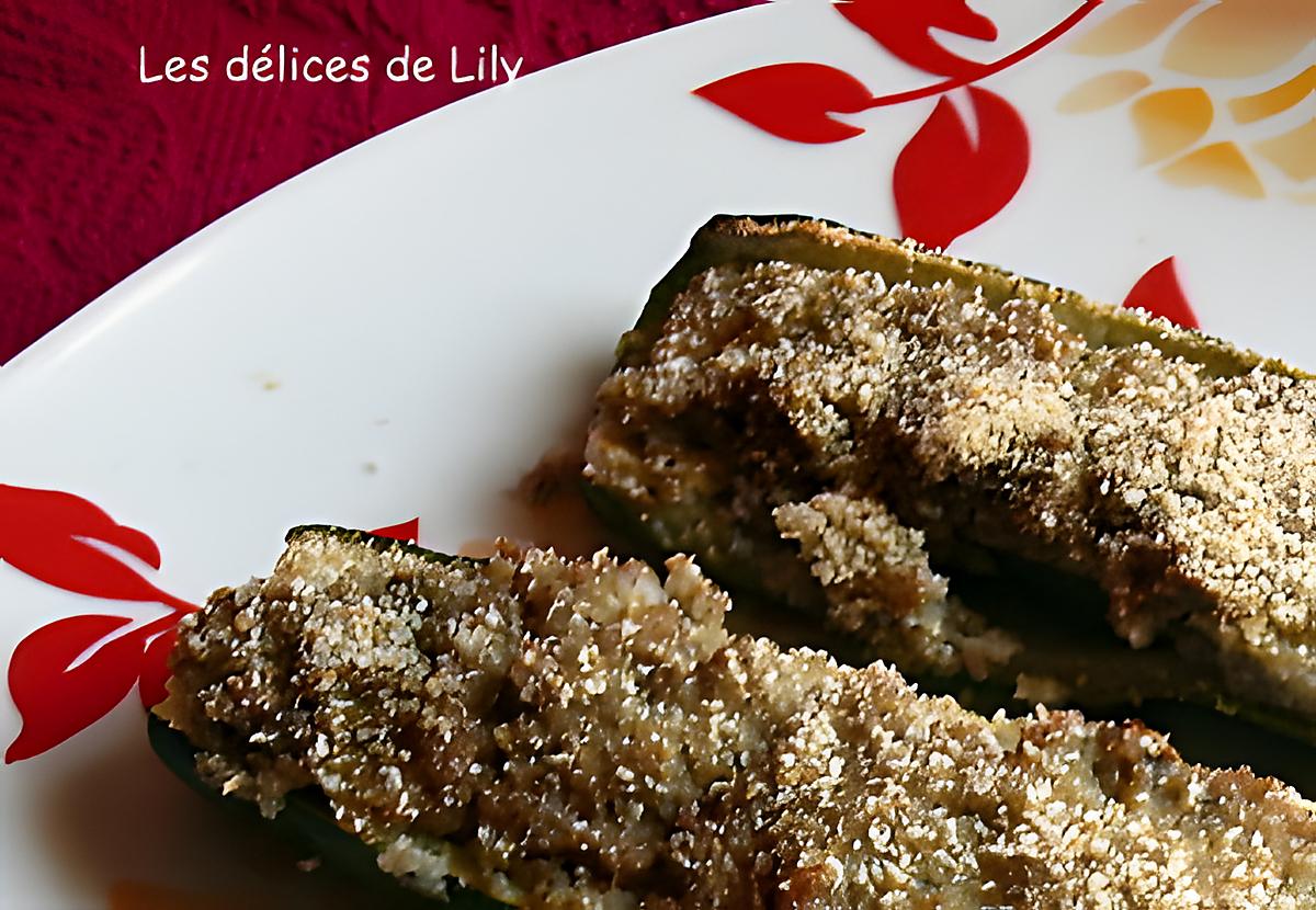 recette Courgettes farcies