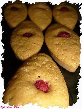 recette Navettes framboise