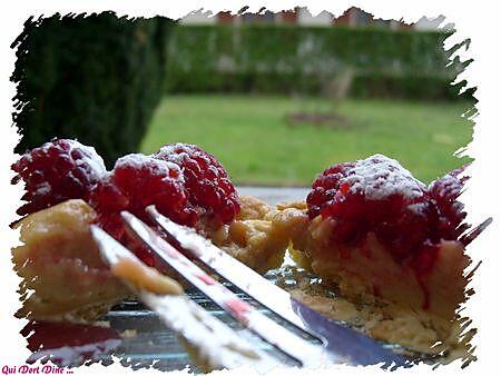 recette Tartelettes framboises & spéculoos