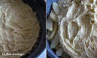recette Gâteau moelleux aux pommes et amandes
