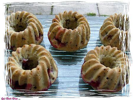 recette Muffins framboises / chocolat