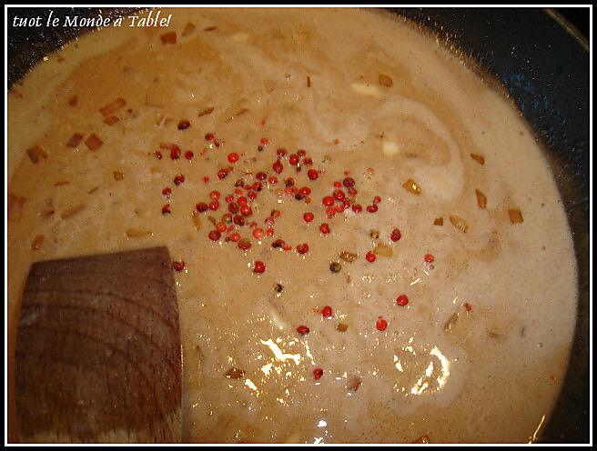 recette filet de canard sauce aux baies roses et sa purée de patate douce