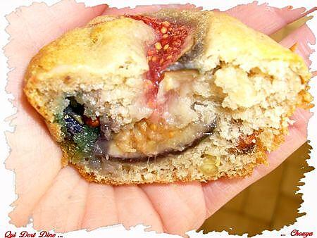 recette Ooo Muffins figues & huile d'olive (sans beurre ) ooO