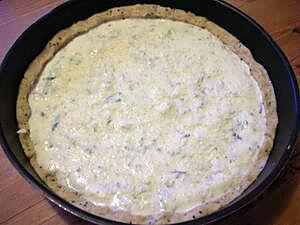 recette Tarte fromagère sauvage