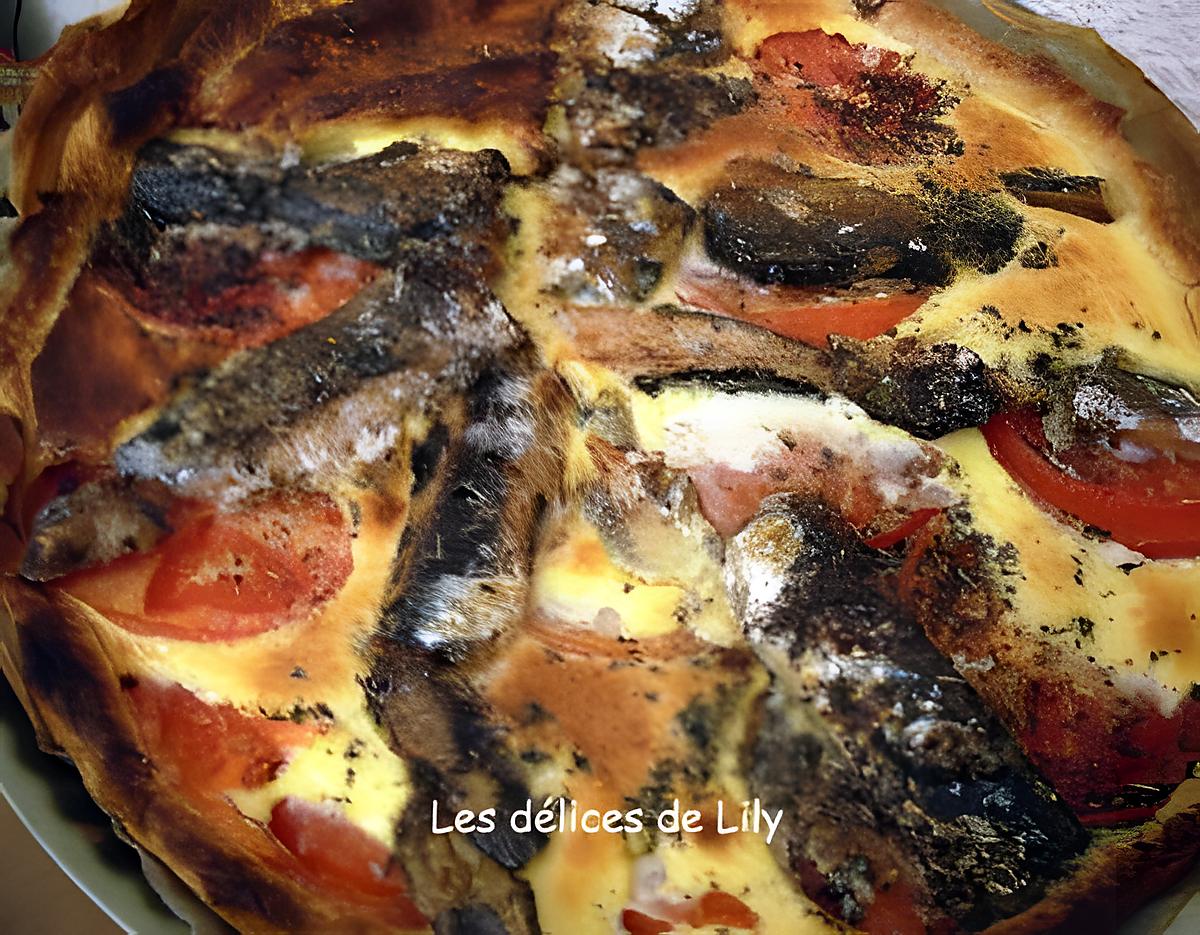 recette Quiche aux sardines