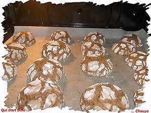 recette Ooo Biscuits éclatés au chocolat ooO