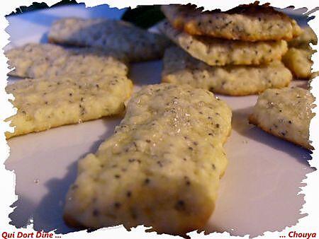 recette Ooo Petits biscuits citron/pavot ooO
