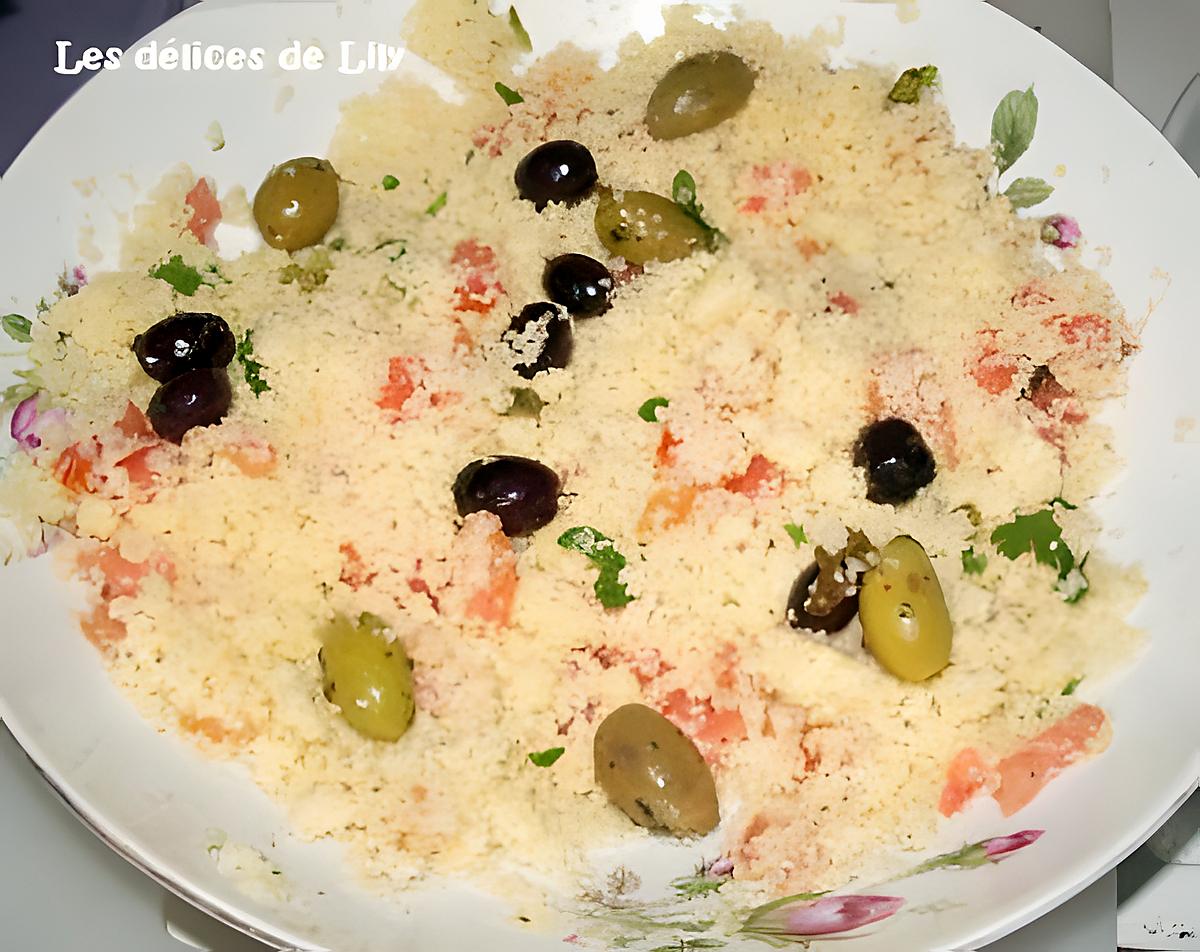 recette Salade de couscous