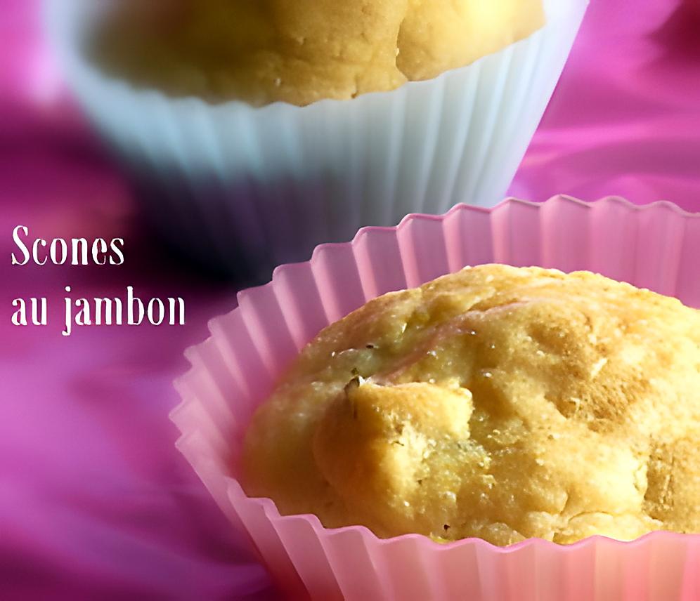 recette Scones au jambon