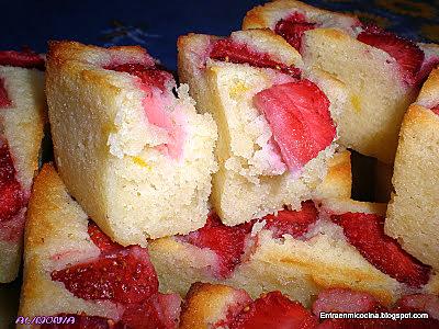 recette FINANCIERS FRAISES-NOIX DE COCO