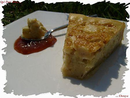 recette Ooo Clafoutarte à la Rhubarbe ! ooO