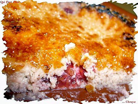 recette Ooo Crèmes brulées à la framboise ooO