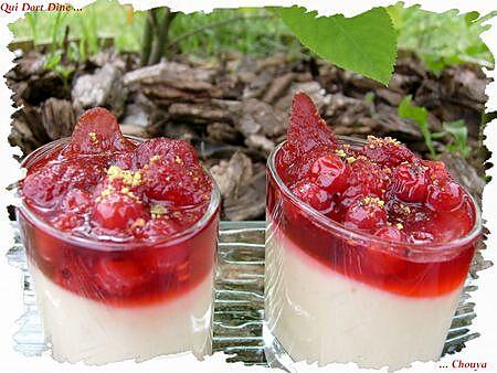 recette Ooo Verrines coco & fruits rouges ooO