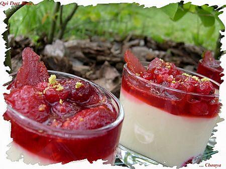 recette Ooo Verrines coco & fruits rouges ooO