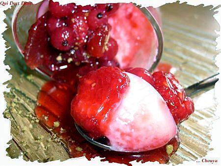 recette Ooo Verrines coco & fruits rouges ooO