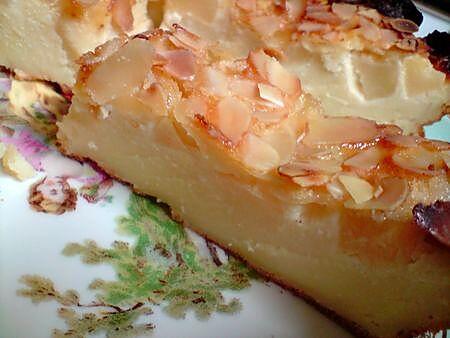 recette Clafoutis poires-amandes