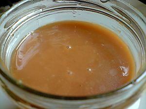 recette Sauce au caramel à la fleur de sel