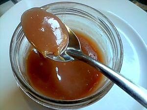 recette Sauce au caramel à la fleur de sel