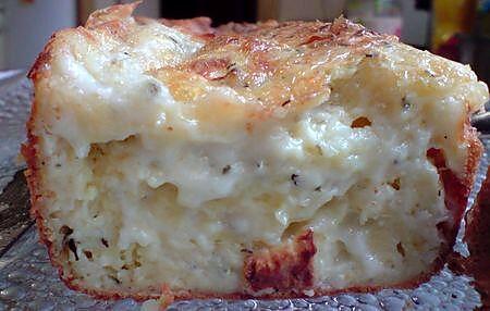 recette Cake aux 3 fromages et herbes de provence