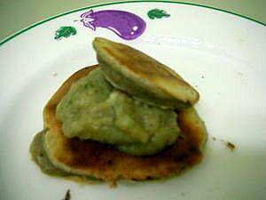 recette Blinis aux aubergines