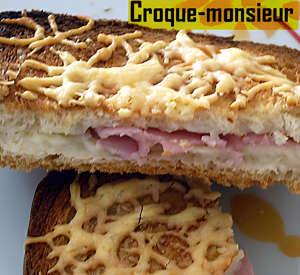 recette Croque-monsieur