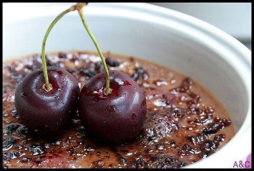 recette ** Crèmes brûlées à la crème de Cerises ( CHERRY CURD)**