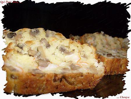 recette Ooo Cake surimi / champignons ooO