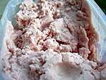 recette Glace au yaourt à la fraise