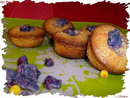 recette Ooo Petits moelleux à la violette ooO