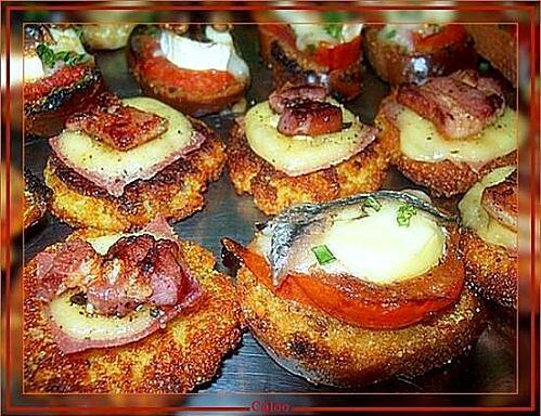 recette Canapés croustillants