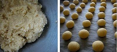 recette Boule de neige : petits gâteaux fondants à la noix de coco